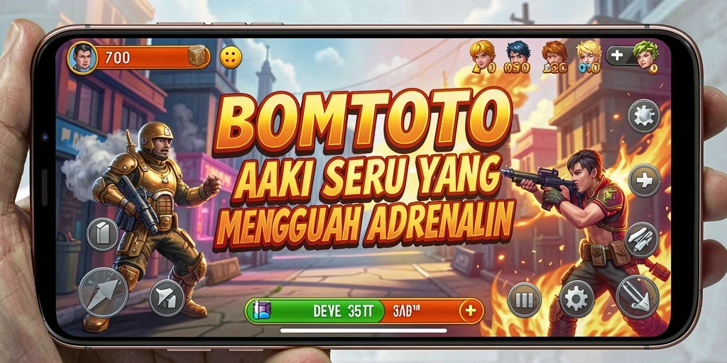 Gameplay menegangkan yang mendebarkan di BOMTOTO