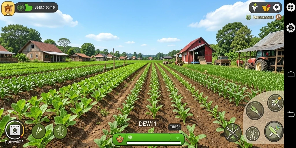 Tampilan gameplay DEWI11 yang dinamis dan penuh warna