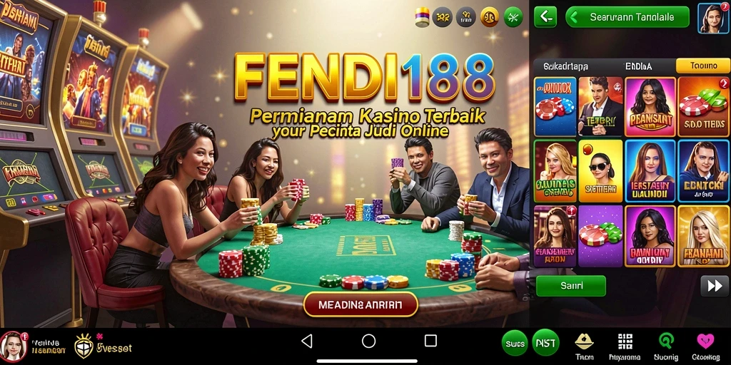 Tampilan gameplay yang menarik dari FENDI188 dalam dunia Kasino.