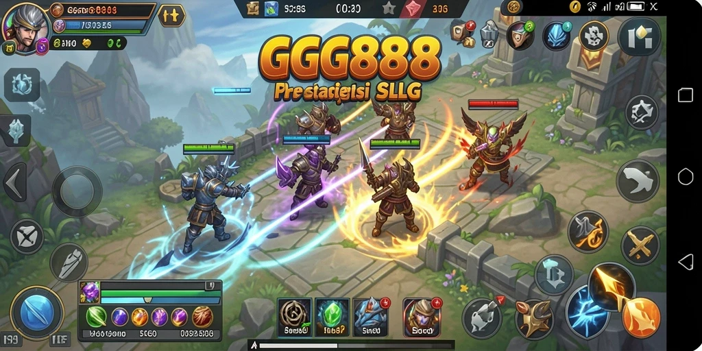 Tampilan gameplay GGG888 yang menarik dan penuh strategi.