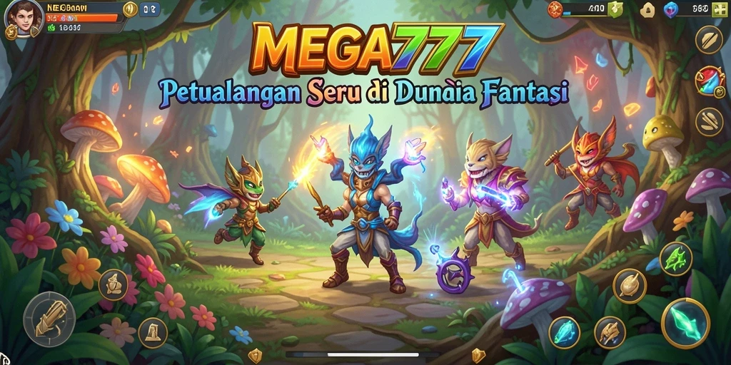 Screenshot gameplay MEGA777 menampilkan aksi seru dalam petualangan.